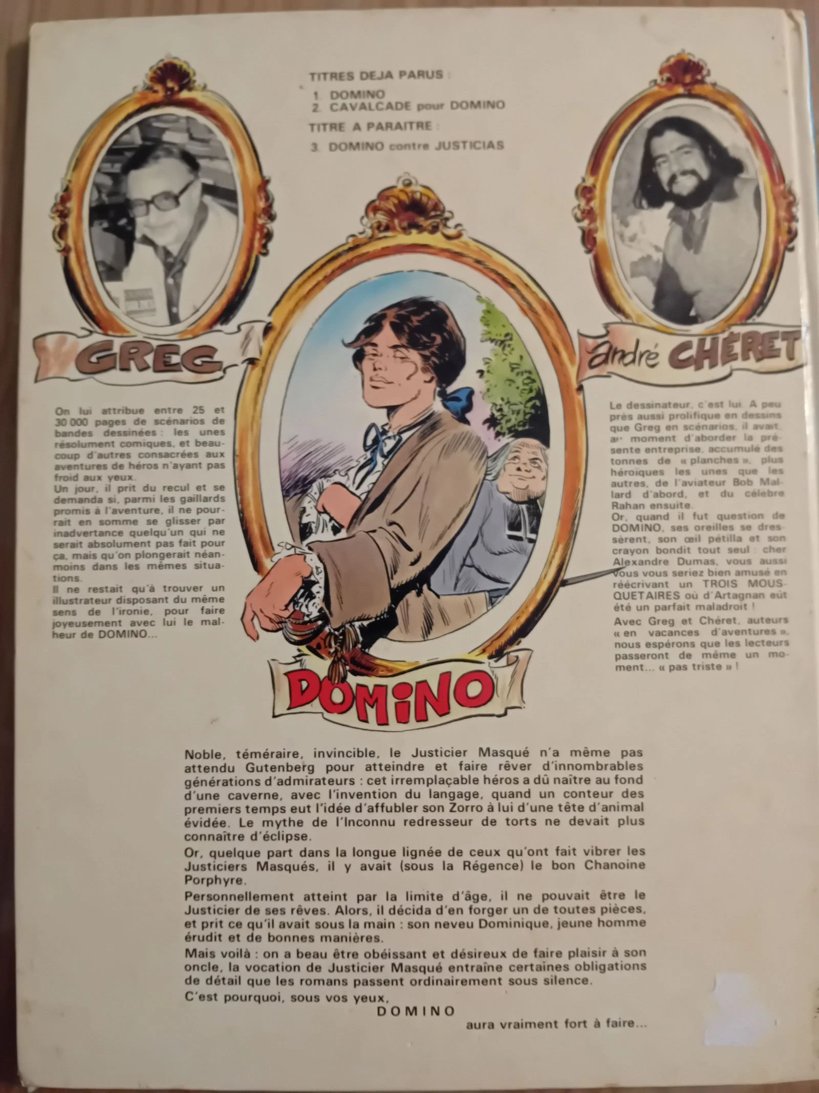 Bd Domino 1 por André Cheret Grégoire 1979 – photo 2
